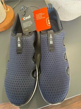 B Cool women Navy Slip-On Walking Shoes